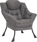 Welnow Dark Grey Single Lazy Chair by LifeGetsBetterWithWelnow