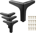AODIOU Furniture Legs Metal feet: Couch Legs 6 Inch Sofa Cabinet Legs by AODIOU