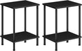HOOBRO End Table Set of 2, Small Side Table, Nightstand by HOOBRO