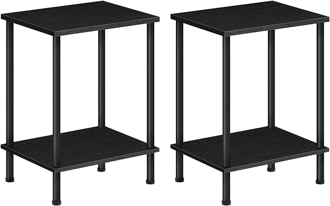 HOOBRO End Table Set of 2, Small Side Table, Nightstand by HOOBRO
