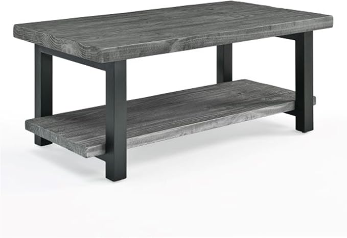 Pomona 42-Inch Rectangular Solid Wood Coffee Table - Image 9