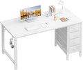 Lufeiya White Computer Desk by LUFEIYA