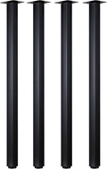 LCSDLHLSY Table Legs 36 inch, Heavy Duty Furniture Legs, Adjustable Square Desk by LCSDLHLSY
