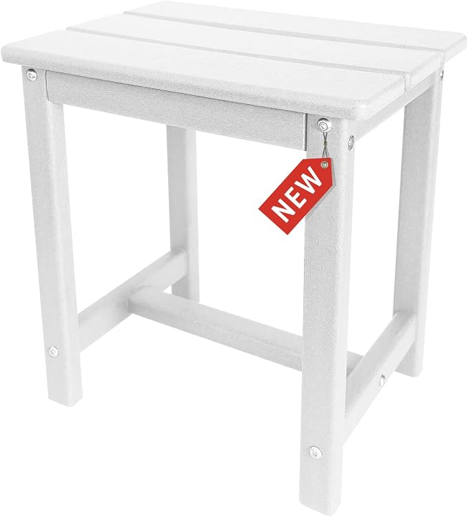 GARDENSTAR Adirondack Square Side Table, one-Tier Outdoor end Table, Patio Side - Image 7