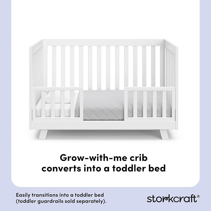 Storkcraft Beckett 3-in-1 Convertible Crib – GREENGUARD Gold Certified - Image 5