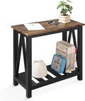 Narrow Side Table Rectangular End Tables by FEUFOAM