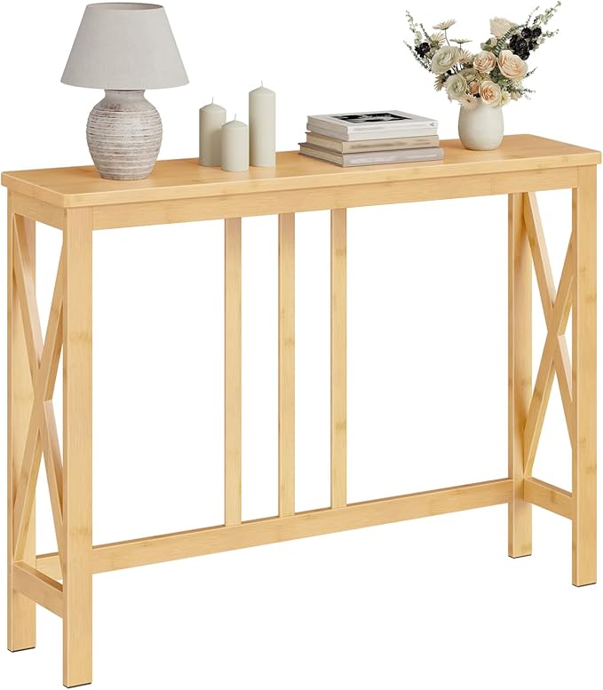 HOOBRO Narrow Console Table, Sofa Table by HOOBRO