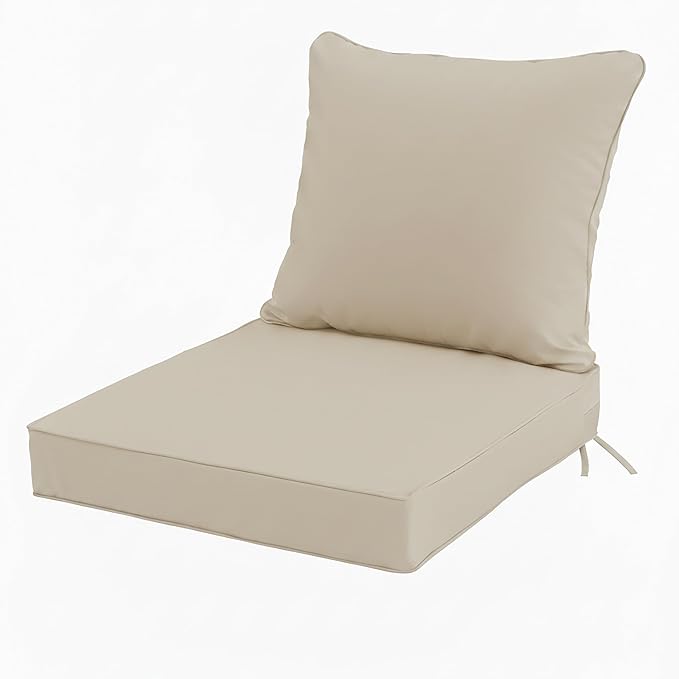 22x22 Inch Patio Chair Cushion by Unknown