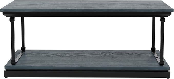 24/7 Shop at Home Ambridge Transitional Multi-Storage Wood 3-Piece Coffee Table - Image 7