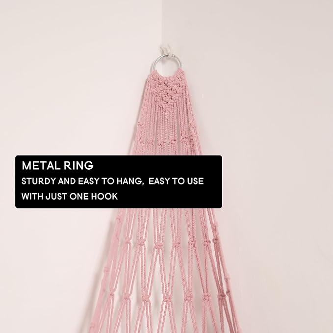 Amdermi Stuffed Animal Hammock Corner Hanging Net - Image 4