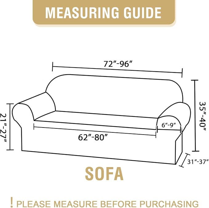 H.VERSAILTEX Floral Pattern Couch Covers - Image 4