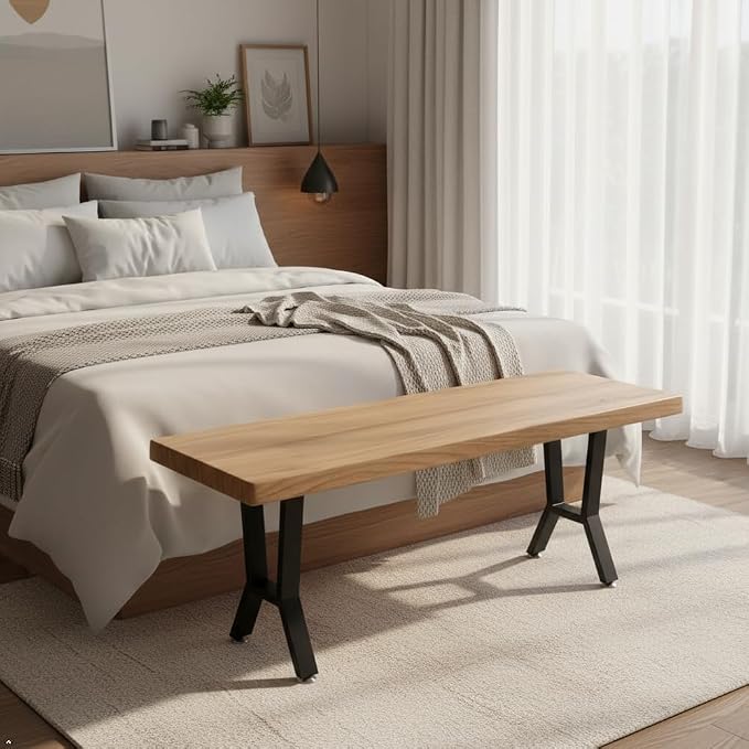 Metal Table Legs 16 Inch Heavy Duty Bench Legs DIY Metal Coffee Table Legs - Image 3