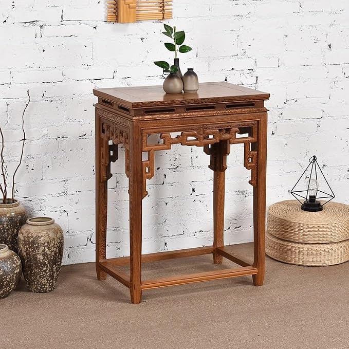 Sofas Wooden Living Room Furniture Sofa Side Table Chinese Style Corner Table - Image 4