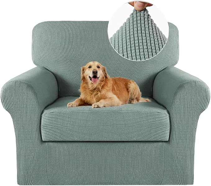 Turquoize 2 Piece Chair Covers Chair Slipcovers by Turquoize