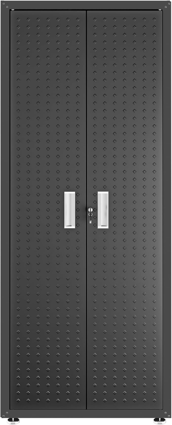 Manhattan Comfort Fortress Textured Metal 75.4" Garage Cabinet by ManhattanComfort