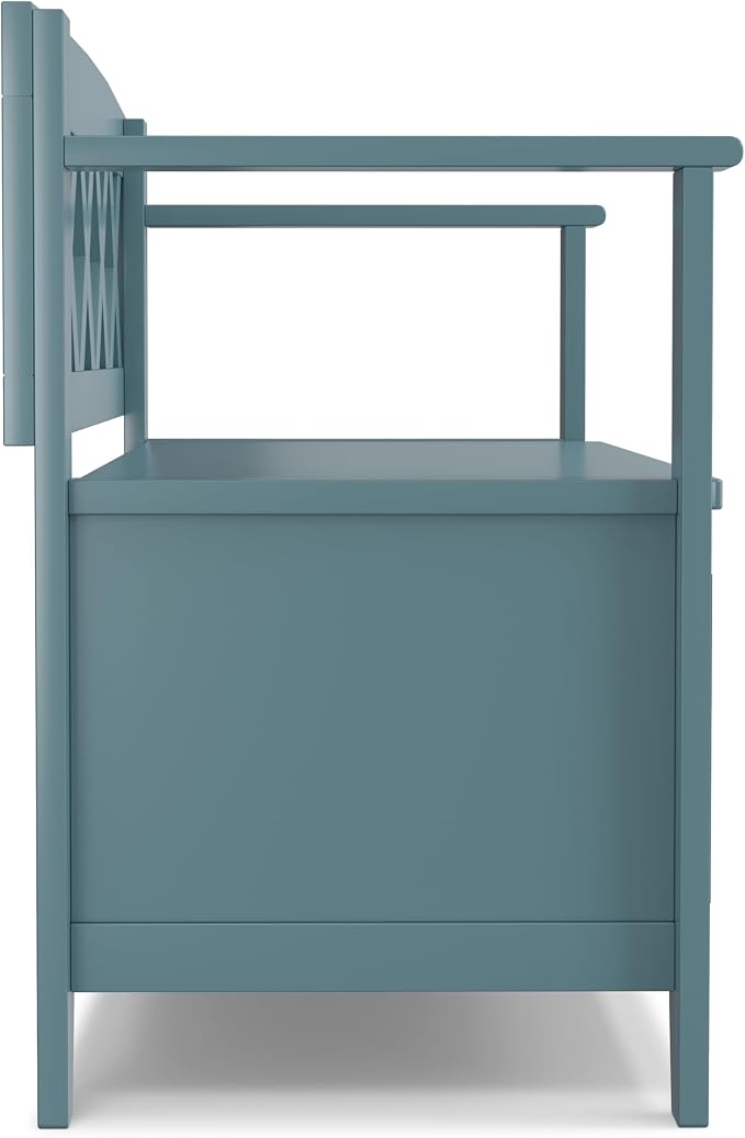 SIMPLIHOME Amherst Entryway Storage Bench - Image 13