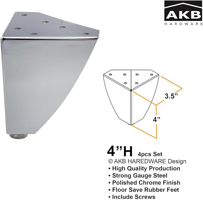 Set of 4 Classic Style Sofa Cabinet Tables - Image 2