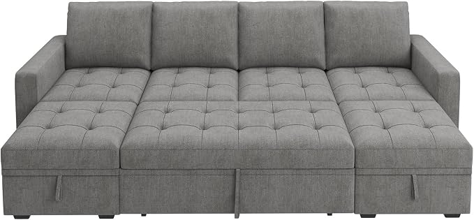 HONBAY Modular Sectional Sleeper Sofa - Image 9