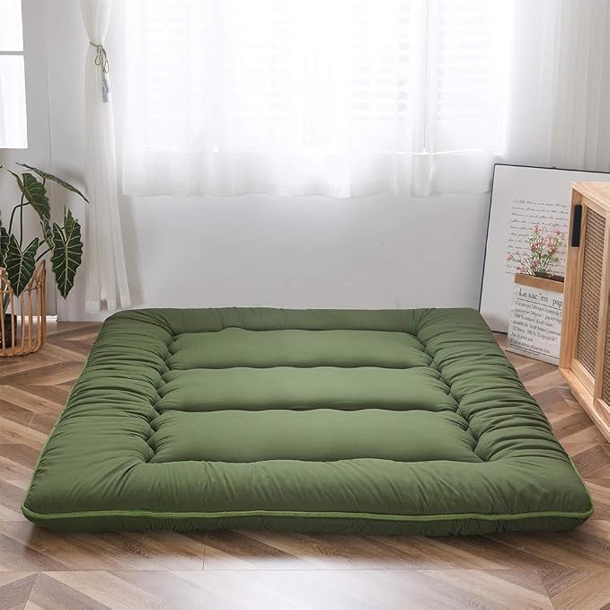 MAXYOYO Japanese Floor Mattress Futon Mattress, Thicken Tatami Mat Shiki Futon - Image 8