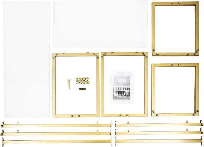 2pcs Gold Retail Display Nesting Tables, Shoes Handbag Metal Display Riser Shelf - Image 9