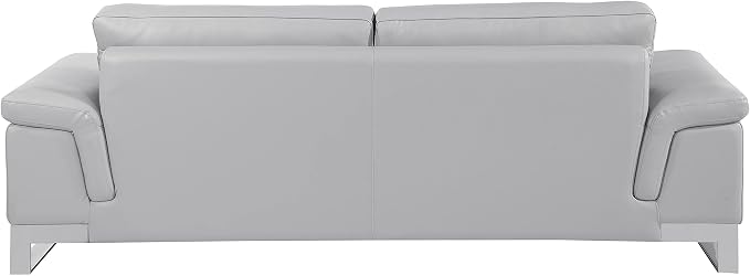 Blackjack Furniture Weston Collection Genuine Italian Leather Living Room Sofa - Image 7