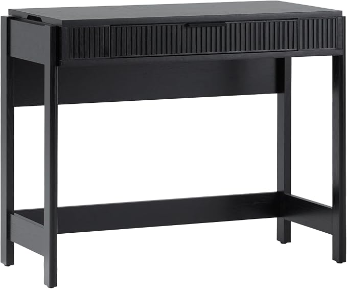 Walker Edison Transitional Style Furniture, Reeded Detail, Lift-Top Desk by WalkerEdison
