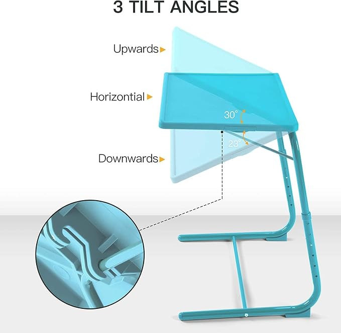 HUANUO Adjustable TV Tray Table - Image 3