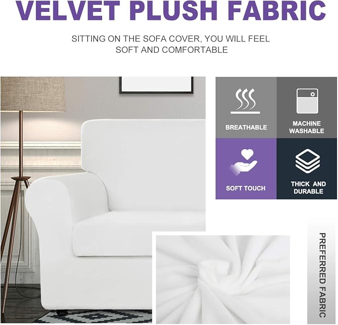 ZNSAYOTX Luxury Chair Slipcovers - Image 3