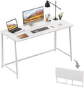 WOHOMO Folding Desk, 47.2" Foldable Computer Desk by WOHOMO