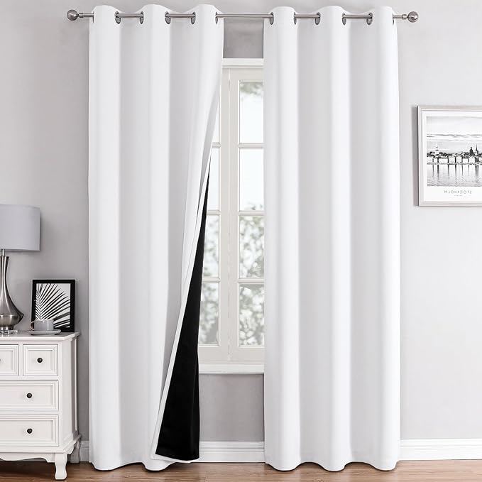 ChrisDowa 100% Blackout Curtains 78 inch Long by ChrisDowa