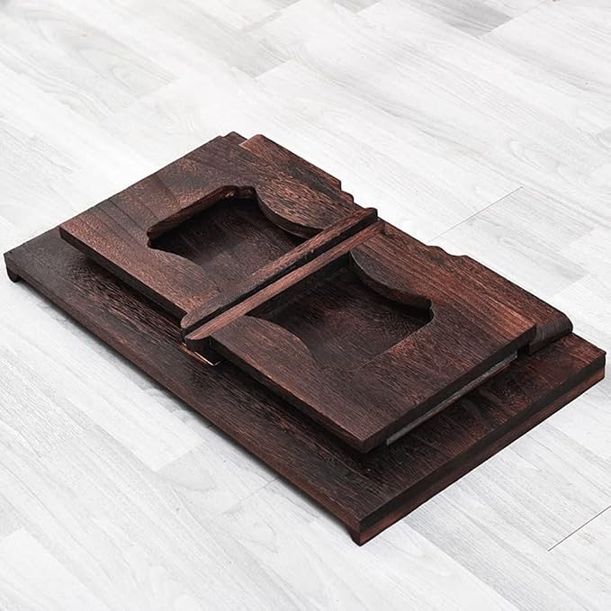 Vintage Japanese Wooden Foldable Low Table - Image 4