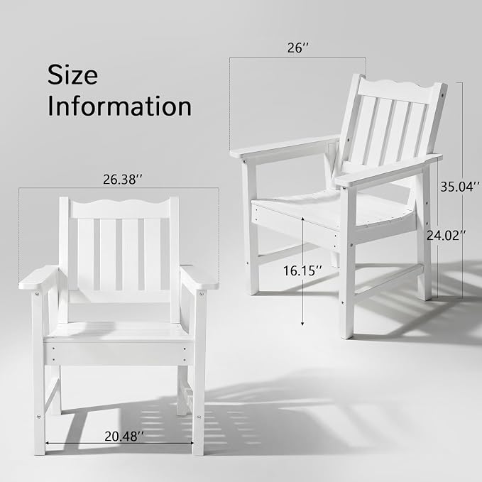 Stoog Oversized Patio Chair, All-Weather Outdoor Chairs - Image 3