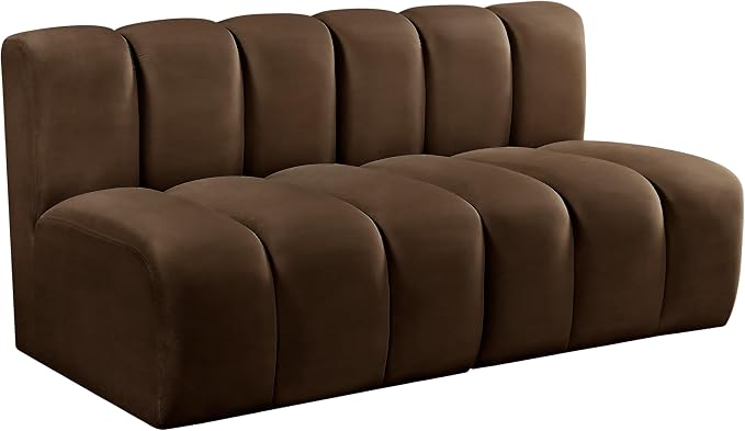 Meridian Furniture 103Brown-S2A Arc Collection Modern | Contemporary Modular - Image 6