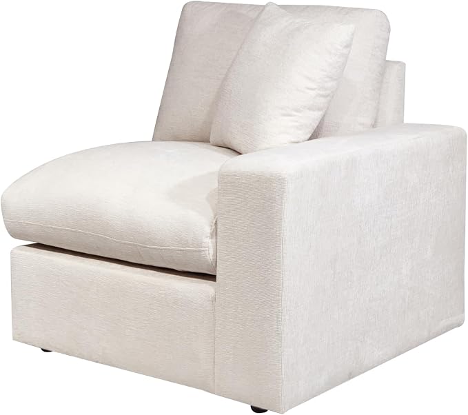 Ball & Cast 127" Oversized Modular Sectional Sofa L-Shaped, Large Chenille - Image 14