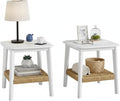 Alaterre Furniture Calais 2-Tier Small End Table by AlaterreFurniture