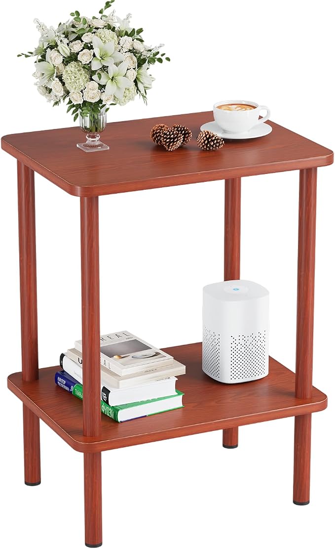 Apicizon 2 Tier End Table, Small Side Table by APICIZON