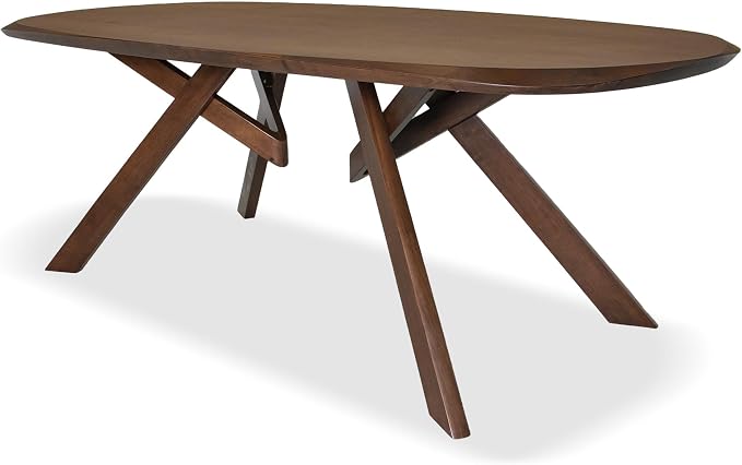 Furniture of America Nazaen VI 82.5" Mid-Century Modern Solid Wood Live Edge - Image 5