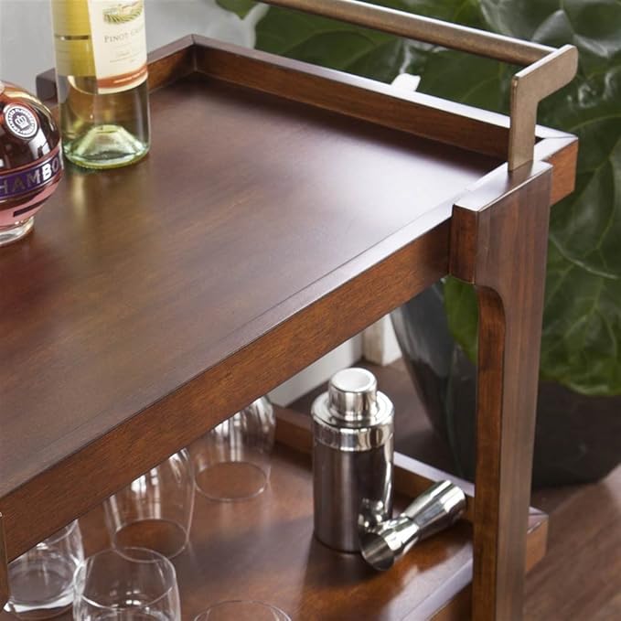 Holly & Martin Zhori Midcentury Modern Bar Cart - Image 5