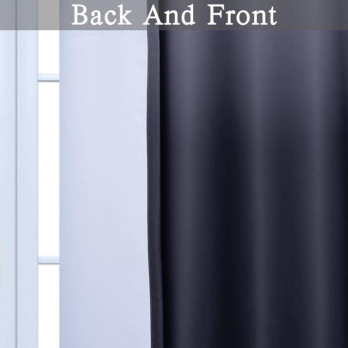 SimpleHome Ombre Room Darkening Curtains - Image 4