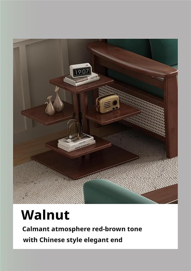 Scandinavian Solid Wood End Table - Image 7