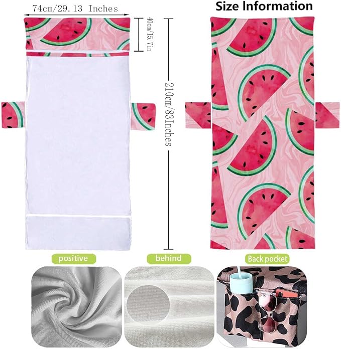 Irisbell Lounge Chair Towel Cover - Image 5