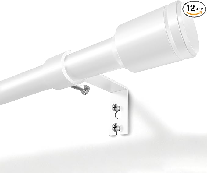 5/8” Diameter Curtain Rods 30-90 Inch, by Unknown