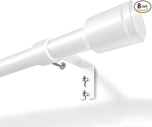 5/8” Diameter Curtain Rods 30-120 Inch, by Unknown