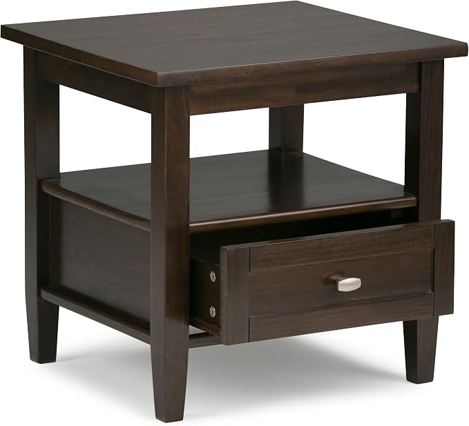SIMPLIHOME Warm Shaker End Table - Image 4