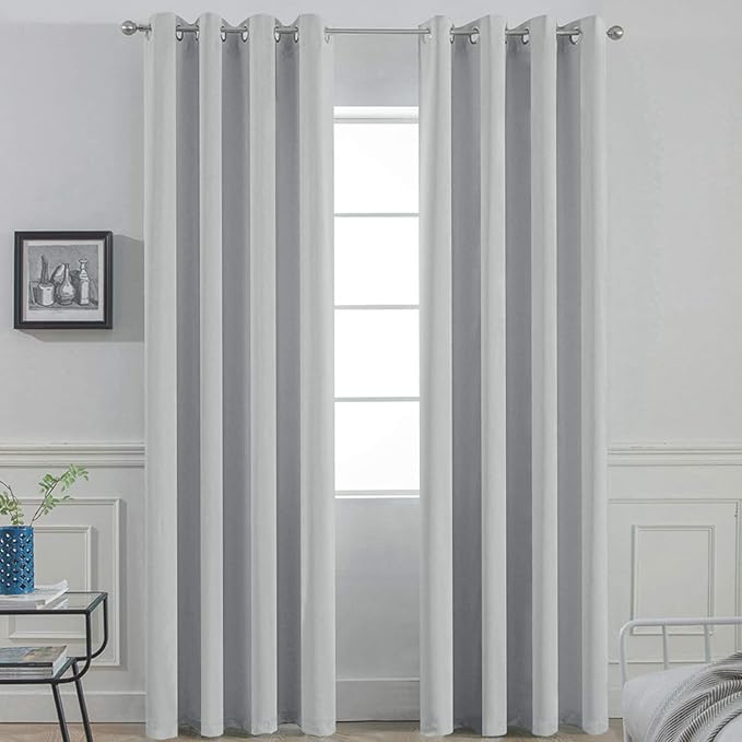 Yakamok Blackout Curtains Room Darkening Thermal Insulated Window Panels by Yakamok