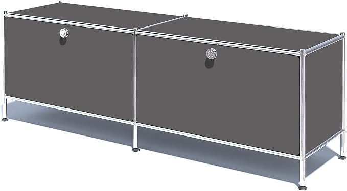 Metal Low Board Storage Cabinet by SIMPLINK