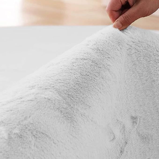 ORINOVA Faux Rabbit Fur Washable Rugs - Image 9