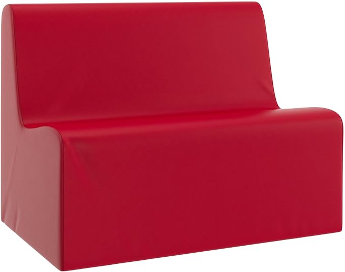 Children's Factory Large Contour Sofa, Mix-and-Match Kids Chairs, Corner by ChildrensFactory