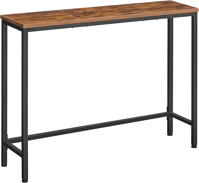 HOOBRO Narrow Console Table, 39.4" Small Entryway Table, Thin Sofa Table - Image 8