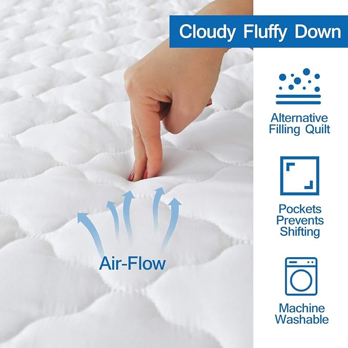 Sofa Bed Queen Mattress Pad Waterproof Mattress Protector, Sleeper Sofa - Image 3